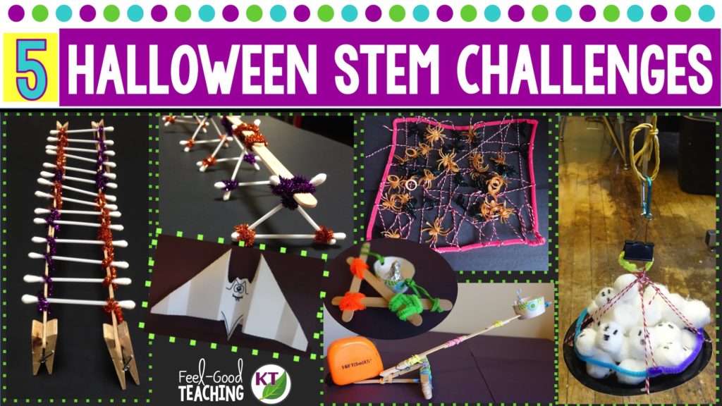 Delight and engage students in these 5 Halloween STEM Challenges. The activities are designed to evoke collaboration and hands-on learning, disguised as fun. Modifications and extensions are included to reach a wide range of students, Grades 2-8. 