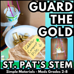 St Patrick's Day STEM GUARD the Leprechaun Gold Cover