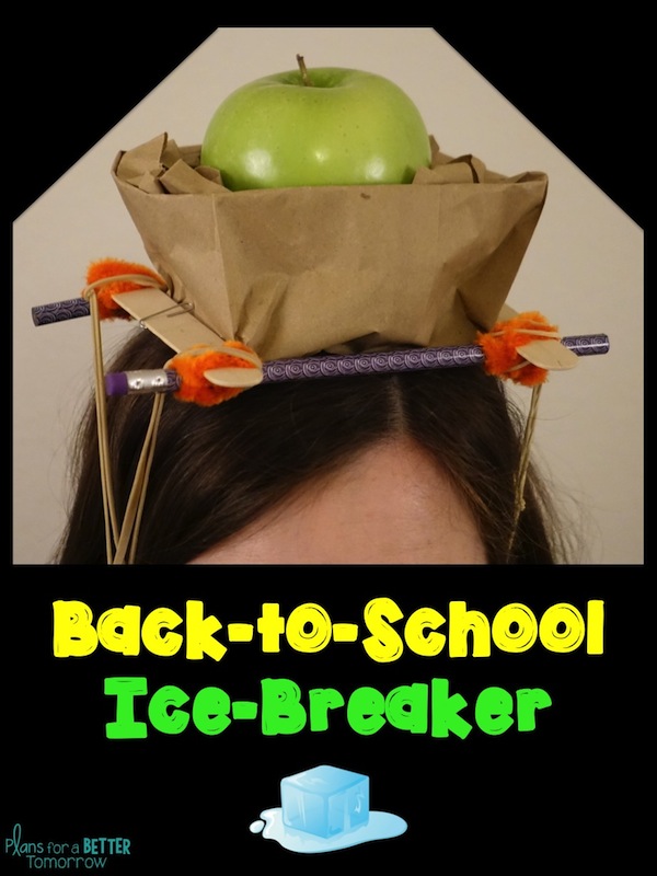 Use this back to school STEM challenge with 2nd - 8th graders as an ice-breaker to build your class community!