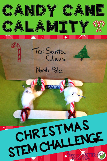 Christmas/Winter STEM Challenges: Candy Cane Calamity