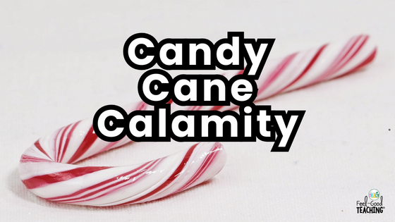 Candy Cane Calamity is a Christmas STEM activity challenging students to design and build a way to safely “mail” two candy canes in one paper bag package without breakage.