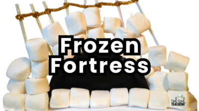 In this marshmallow STEM challenge, Frozen Fortress, students build a fortress wall, aiming for the biggest - and most stable - wall possible!