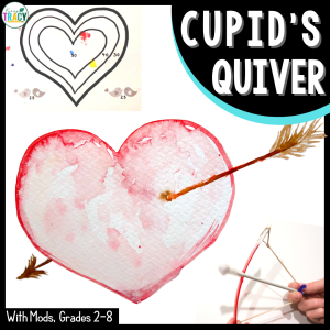 Valentine's Day STEM activities are a perfect way to recognize the holiday in a fun way without losing instructional time! Cupid's Quiver is a bow and arrow Valentine's Day STEM challenge that students love!