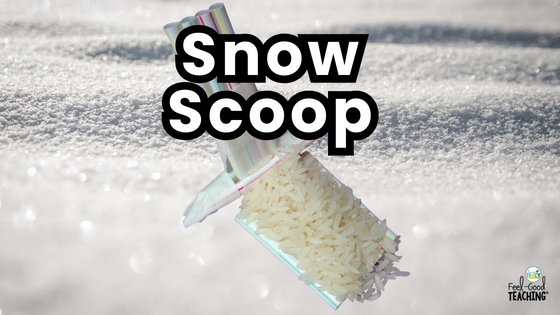 In the Winter STEM challenge, Snow Scoop, students essentially build a snow shovel, designed for maximum capacity and/or maximum efficiency.