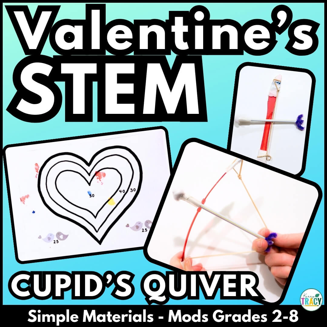 A Bow and Arrow Valentine's Day STEM Challenge