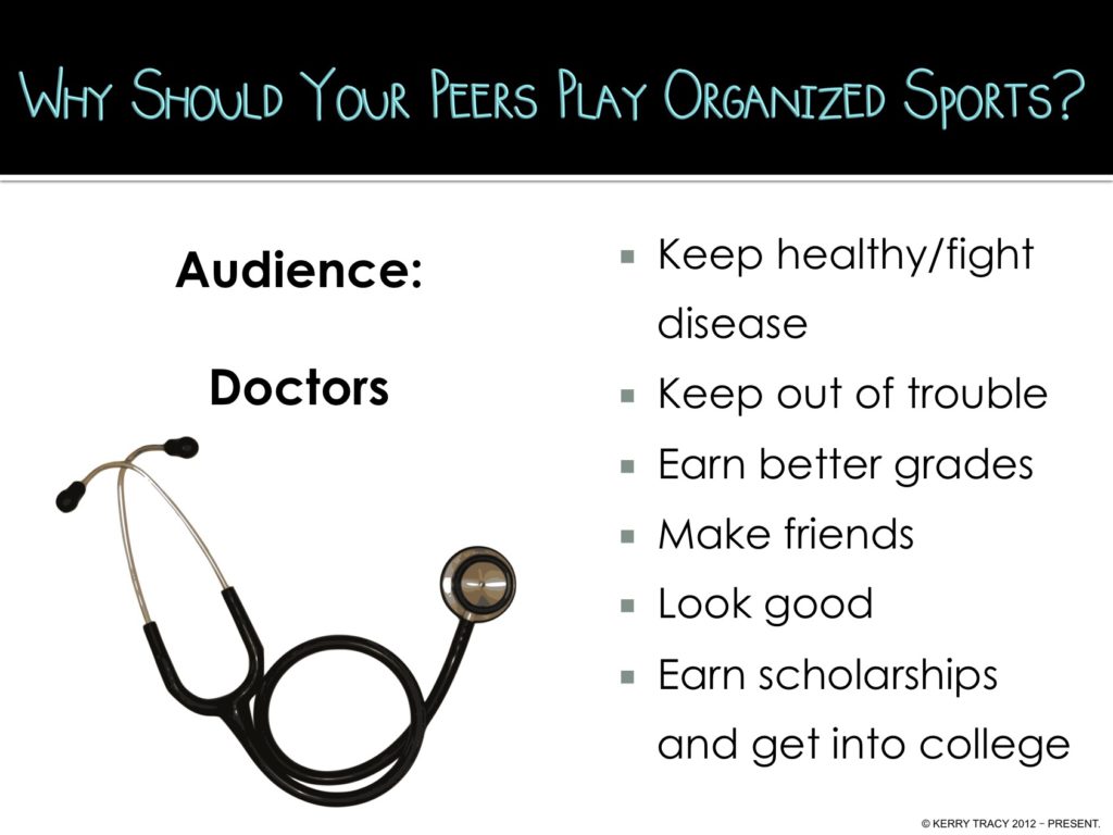 Persuasive Writing Audience Analysis Sample Slide