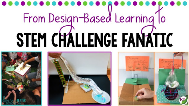 Blog post describes how this teacher went from a master's in Design-Based Learning to STEM Challenge Fanatic