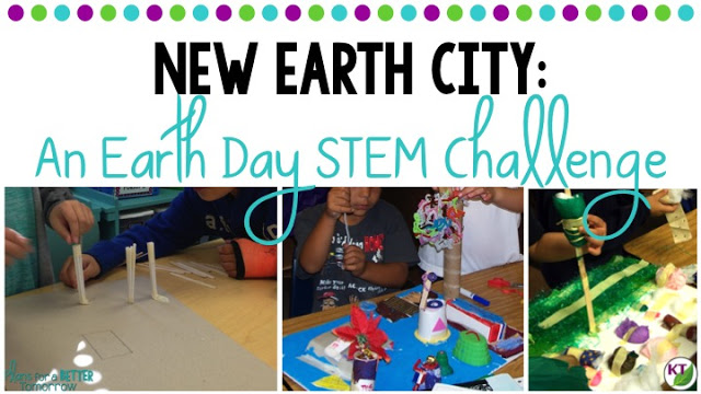 The New Earth City STEM Challenge is perfect for Earth Day, but can be done any time of the year! Modifications included for grades 2 - 8.