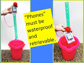 A criteria for Amphibious Phone: Phones must be waterproof and retrieveable