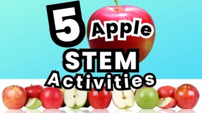 Apple STEM activities for fall, back to school or apple week