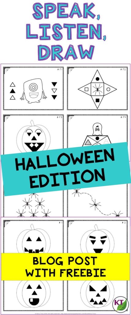 This Halloween activity is a great to tool to practice oral and written communication skills as well as reinforce math vocabulary, estimation, and measurement skills.