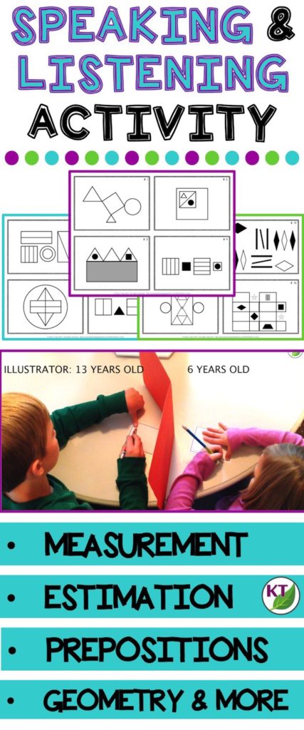 This activity is a great to tool to practice oral and written communication skills as well as reinforce math vocabulary, estimation, and measurement skills. Students will describe relative size and position of various shapes, lines, and angles [triangle (right, acute, obtuse, scalene, equilateral, isosceles), square, rectangle, parallelogram, hexagon, pentagon, octagon, circle, oval, parallel lines, intersecting lines, perpendicular lines, etc.] 