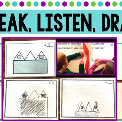 This activity is a great to tool to practice oral and written communication skills as well as reinforce math vocabulary, estimation, and measurement skills. Students will describe relative size and position of various shapes, lines, and angles [triangle (right, acute, obtuse, scalene, equilateral, isosceles), square, rectangle, parallelogram, hexagon, pentagon, octagon, circle, oval, parallel lines, intersecting lines, perpendicular lines, etc.] Though students don't strictly need to use this vocabulary to succeed, it certainly helps!
