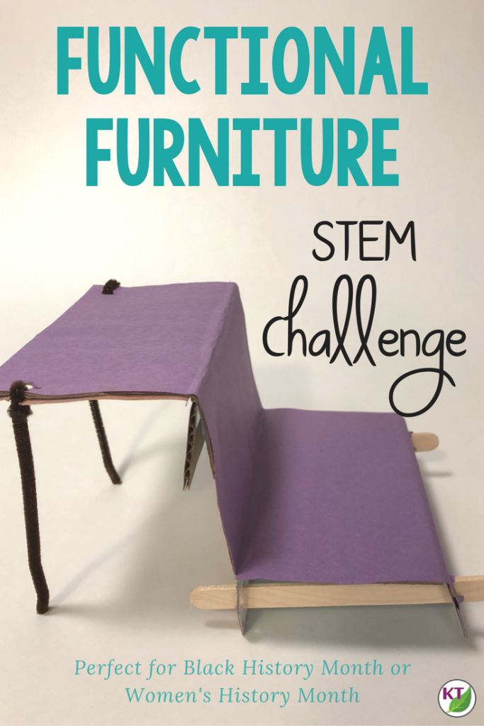 This STEM or STEAM Challenge was created as a way to celebrate Black History and/or Women’s History Month in science class. It is inspired by Sarah E. Goode’s 1885 invention of the folding cabinet bed. She was one of the first African-American women to obtain a patent for her invention.