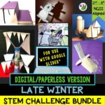 Click here for the digital/paperless version of my Late Winter STEM Challenge Bundle Click here for the digital/paperless version of my Late Winter STEM Challenge Bundle