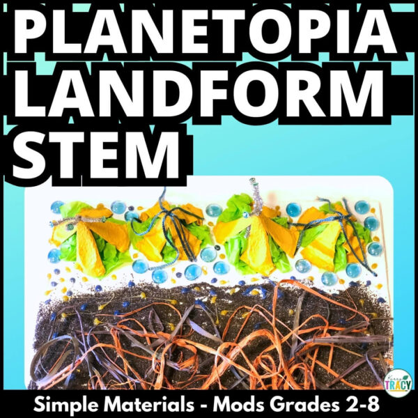 Landforms STEM Activity - Earth Science Challenge
