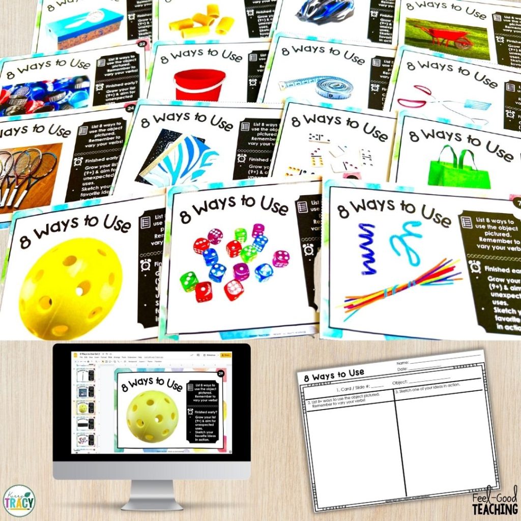 Activities for teaching creativity with STEM