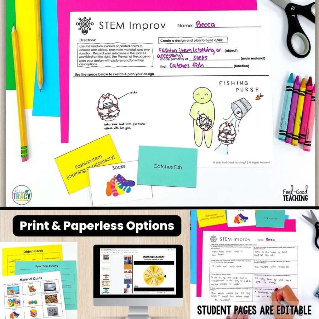 Activities for Teaching Creativity with STEM