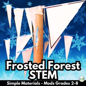 In this winter or triangle STEM activity, Frosted Forest, students aim to build the "iciest" tree possible in their class's Frosted Forest!  