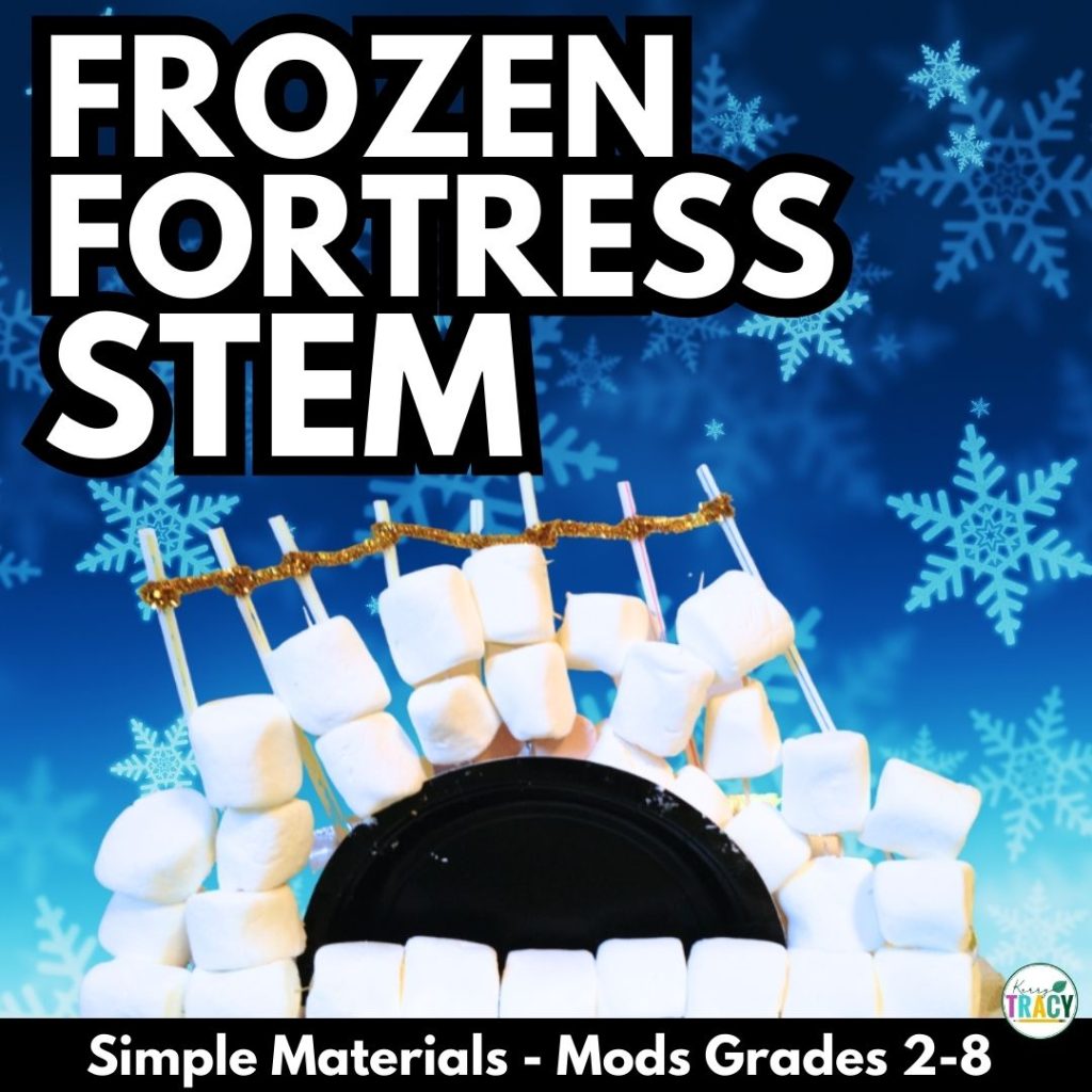 In this winter STEM activity, students will design and build a “snowball” fortress wall with two main criteria: greatest area (or just height or length for younger students) and ability to withstand a “snowball” attack.