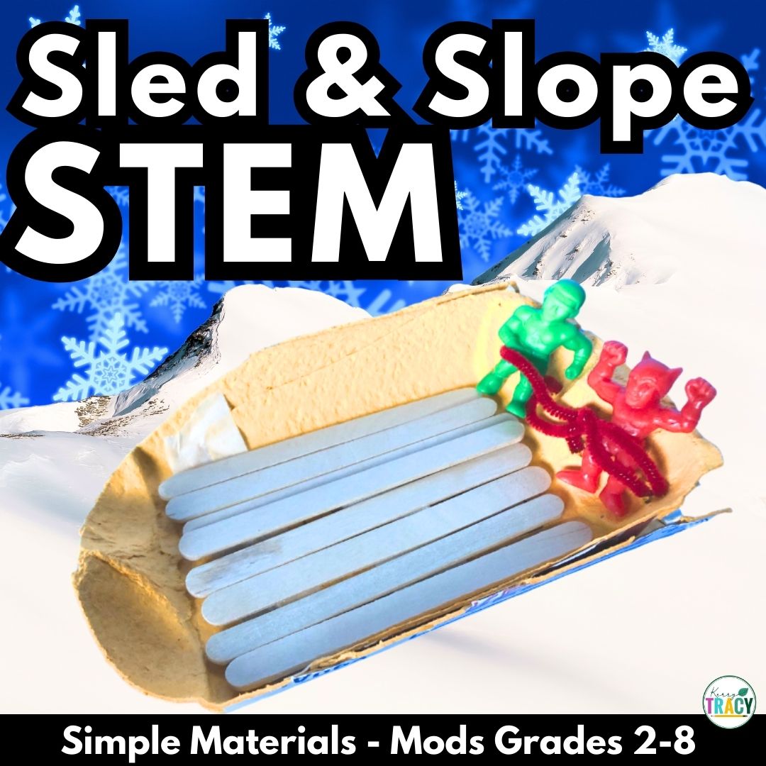 Worthwhile Winter STEM Activity: Sleigh/Sled & Slope - Feel Good Teaching