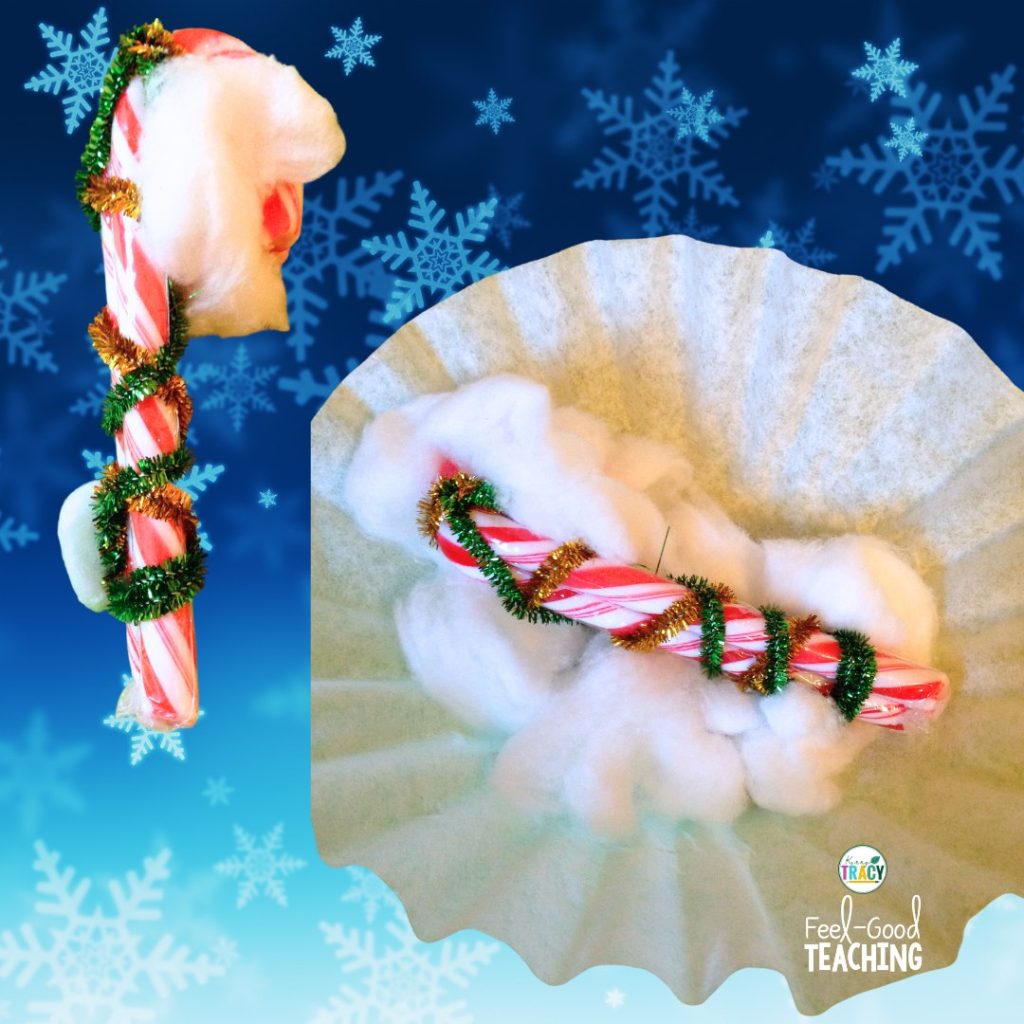 Christmas Candy Cane STEM Activity designs